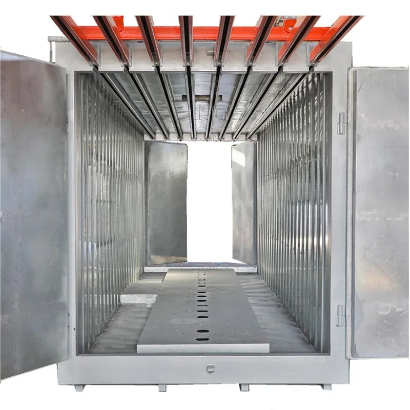 Industriële Poederverf Oven met Luchttransportbandspoor genezen voor het Drogen van Poederdeklaag & Verf Workparts die