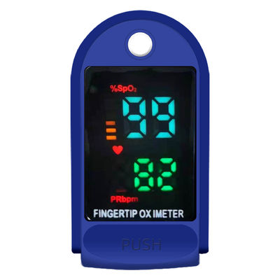 Van de de Nauwkeurigheids50g Vingertop van 80% SpO2 de Impuls Oximeter met Geleide Vertoning