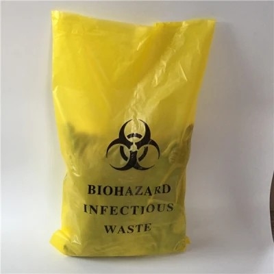 De op zwaar werk berekende Rode Gele Beschikbare Zakken van Autoclaafbiohazard voor Kliniek