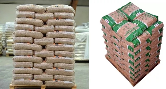 15Kg plastic Pakken Houten Korrels voor Gedrukte Natuurlijke Vaste brandstof