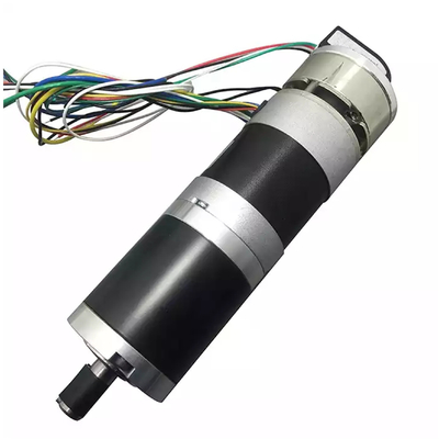 12v 24v 36v 48v Borstelloze DC Planetaire Reductiemotor Kegeltandwiel Met geringe geluidssterkte 57MM