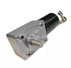 Geluidsarme biaxiale worm borstelloze reductiemotor Spanning DC12V