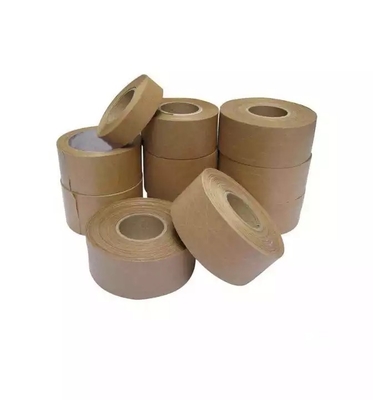 Gedrukte bruine hydroreactieve kraftpapier-tape, biologisch afbreekbare afdichtingsverpakkingstape
