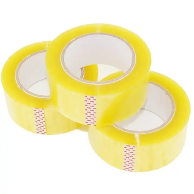 Douane Logo Acrylic Clear Packing Tape, OEM Zelfklevende Duidelijke Band