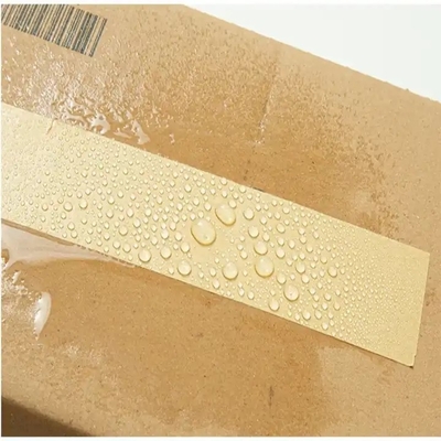 Van de Ambachtkraftpapier van douanelogo printed kraft packaging tape Zelfklevende de Ponsbandoem
