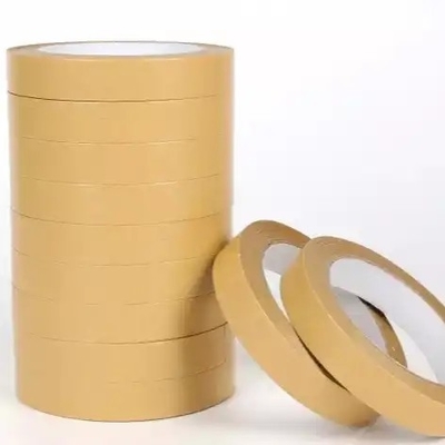 Van de Ambachtkraftpapier van douanelogo printed kraft packaging tape Zelfklevende de Ponsbandoem