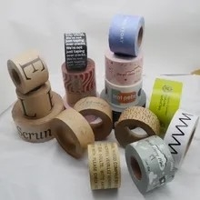 De Band Nieuwe Milieubescherming van douanelogo printing kraft paper packaging
