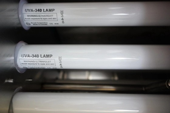Het programmeerbare Materiaal AC220V 50HZ van Controlemechanismeuv light testing