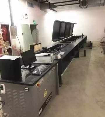 200 Ton Electro Hydraulic Servo Horizontal Testende Machine Aangepaste OEM