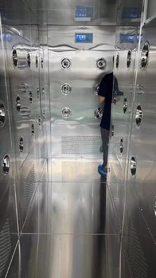 De Douche van de het Bewijslucht van de roestvrij staalontploffing voor Bacteriën en Stofverwijdering