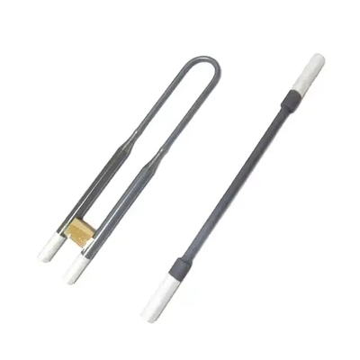 1800C elektro Ceramisch u-Type Siliciummolybdeen Heater Mosi 2 het Verwarmen Lichaamsstaaf