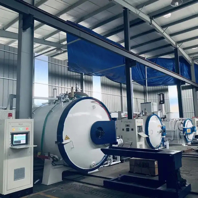 Carbide dat Vacuüm Hete Dringende Sinterende Oven verwarmt 300 Ton