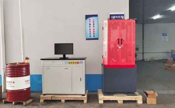1000kn de samenpersende Apparaten van de Sterktetest voor Materiële Compressietest