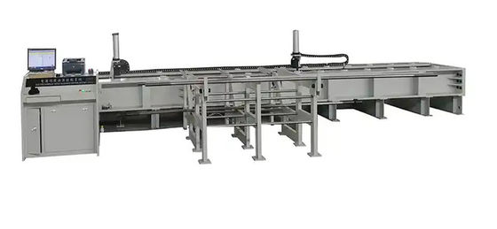 2500KN horizontale Hydraulische Spanning het Testen Machine 500mm