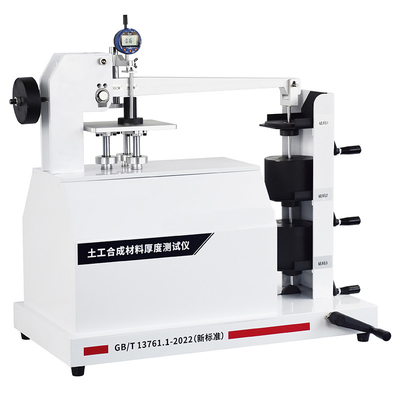 Meetapparaat van de Geosynthetic het Materiële Dikte, Geofabric-Diktemeetapparaat Model gsa-812T