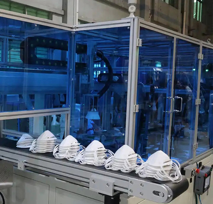 Volautomatische Kn95-productielijn voor wegwerpmaskers te koop