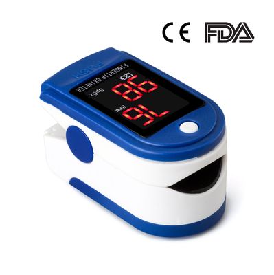 Brandkast 58*32*33.2mm 1060hPa-Impuls Oximeter met Hart Rate Monitor Dual Color OLED