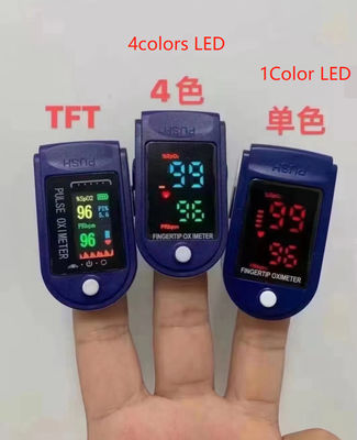 Brandkast 58*32*33.2mm 1060hPa-Impuls Oximeter met Hart Rate Monitor Dual Color OLED