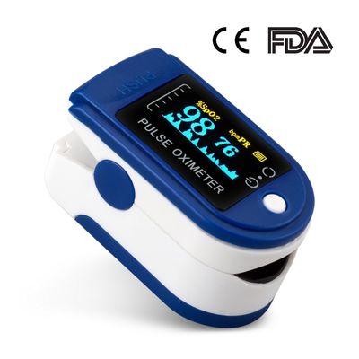 Draagbare 128*64-ABS het Huisimpuls Rate Monitor Oled Display van Oximeter van de Vingertopimpuls