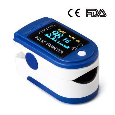 Draagbare 128*64-ABS het Huisimpuls Rate Monitor Oled Display van Oximeter van de Vingertopimpuls