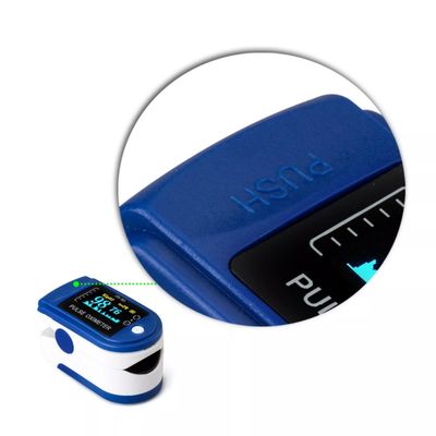 1.5V*2 FCC Rohs van het de Buishuis van Oximeter van de Vingertopimpuls de Digitale Monitor van de de Zuurstofverzadiging