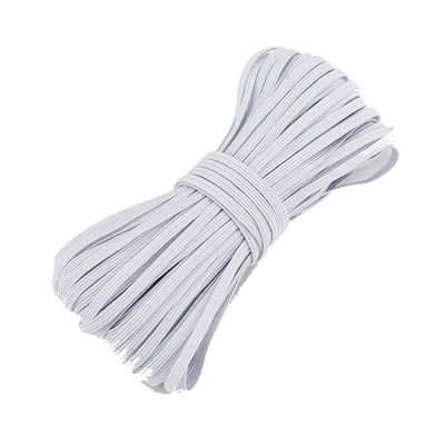 3mm Spandex Vlakke Ronde Elastische Earloop voor Beschikbaar Chirurgisch Masker