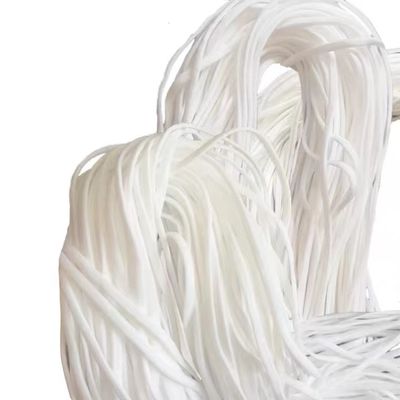 3mm Spandex Vlakke Ronde Elastische Earloop voor Beschikbaar Chirurgisch Masker