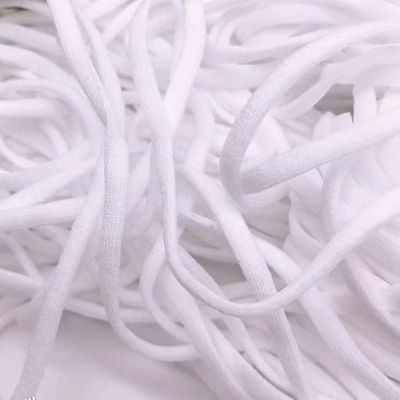 3mm Spandex Vlakke Ronde Elastische Earloop voor Beschikbaar Chirurgisch Masker