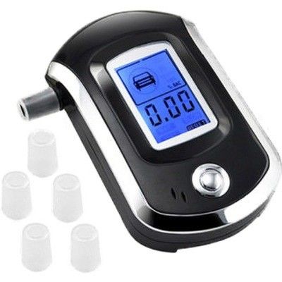MCU-Meetapparaat van Controle het Digitale Breathalyer Acohol met Mondstuk