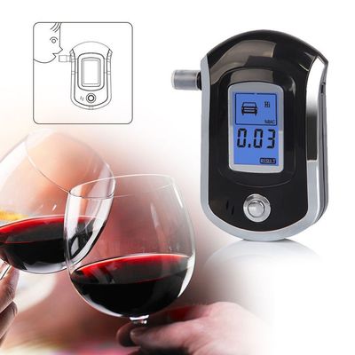 MCU-Meetapparaat van Controle het Digitale Breathalyer Acohol met Mondstuk