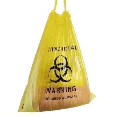 De biologisch afbreekbare Beschikbare LDPE/HDPE Vuilniszakken van Biohazard
