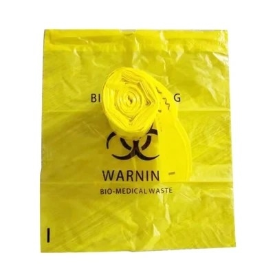De biologisch afbreekbare Beschikbare LDPE/HDPE Vuilniszakken van Biohazard