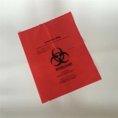 De op zwaar werk berekende Rode Gele Beschikbare Zakken van Autoclaafbiohazard voor Kliniek