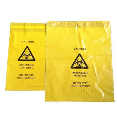 De medische PE Plastic Vuilniszakken van Biohazard voor het Ziekenhuis/Laboratorium